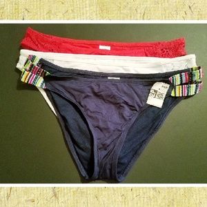 3 bikini bottom size xl